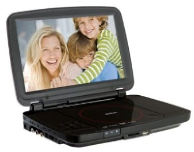 10" Portable DVD Player with USB Port and SD Slot DRC99310U