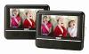 7" Dual Screen Mobile DVD Player DRC69702
